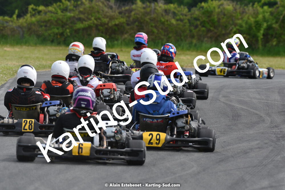 01/05/2022 : 2ème manche Trophée Ufolep Karting Nouvelle Aquitaine à Saint Genis (Photos Alain Estebenet) 2022 — karting