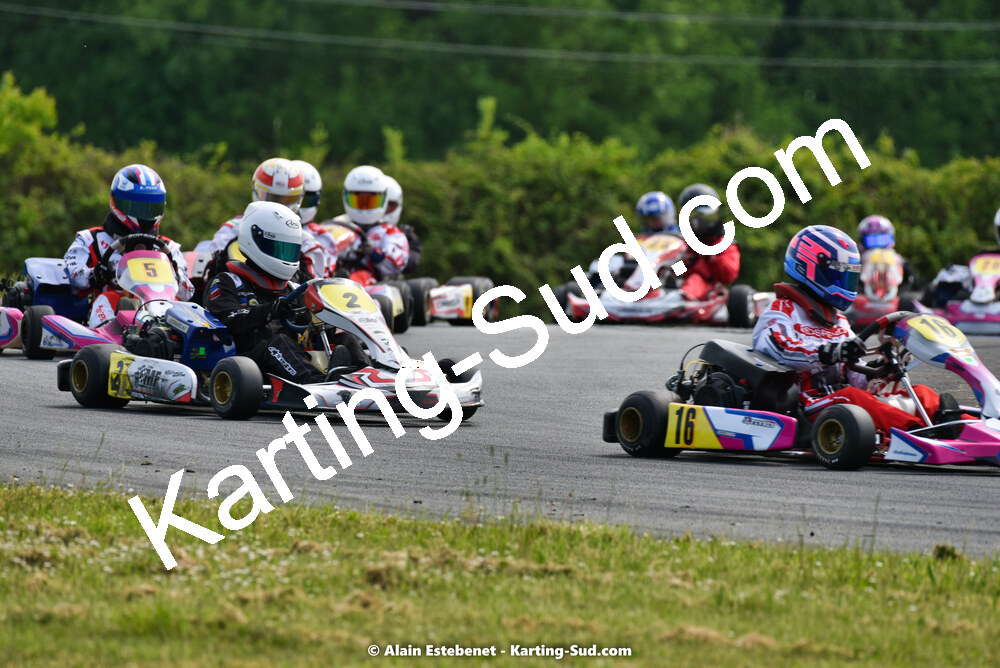 01/05/2022 : 2ème manche Trophée Ufolep Karting Nouvelle Aquitaine à Saint Genis (Photos Alain Estebenet) 2022 — karting