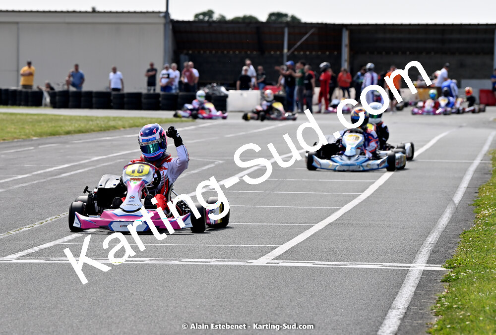 01/05/2022 : 2ème manche Trophée Ufolep Karting Nouvelle Aquitaine à Saint Genis (Photos Alain Estebenet) 2022 — karting