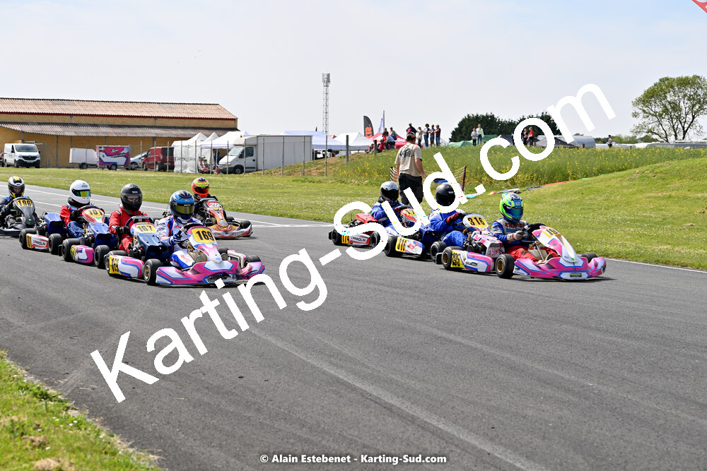01/05/2022 : 2ème manche Trophée Ufolep Karting Nouvelle Aquitaine à Saint Genis (Photos Alain Estebenet) 2022 — karting