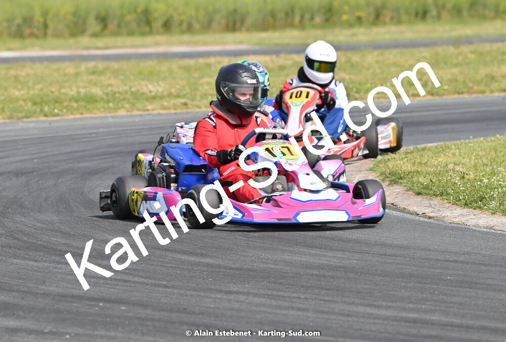 01/05/2022 : 2ème manche Trophée Ufolep Karting Nouvelle Aquitaine à Saint Genis (Photos Alain Estebenet) 2022 — karting