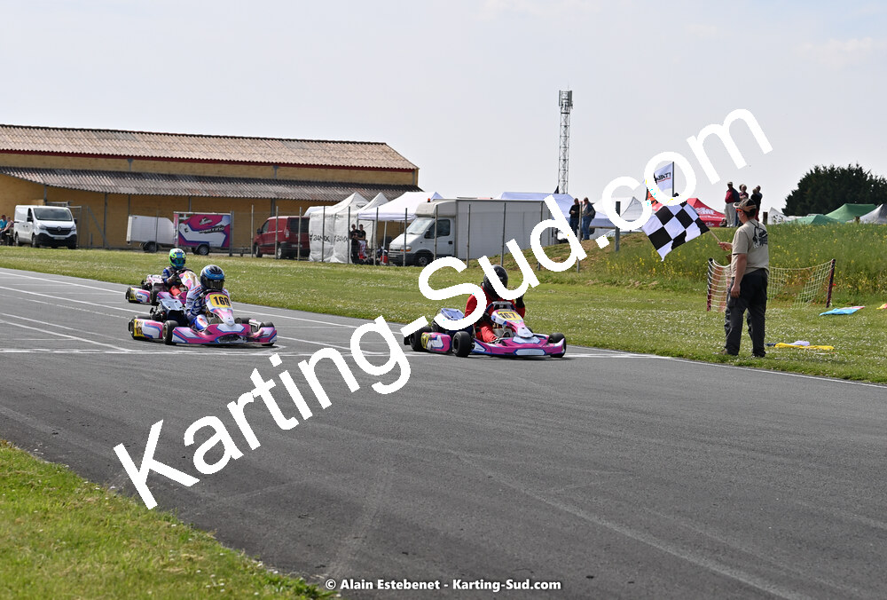 01/05/2022 : 2ème manche Trophée Ufolep Karting Nouvelle Aquitaine à Saint Genis (Photos Alain Estebenet) 2022 — karting