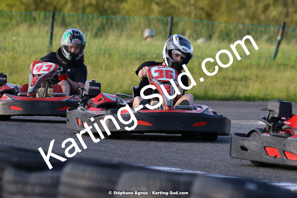07/05/2022 : Endurance Loisir Les Razbitumes pour “1 maillot pour la vie” & Les Socio Esthéticiennes (Photos Stéphane Agnus) 2022 — karting