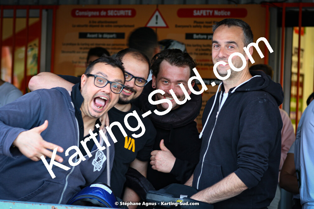 07/05/2022 : Endurance Loisir Les Razbitumes pour “1 maillot pour la vie” & Les Socio Esthéticiennes (Photos Stéphane Agnus) 2022 — karting