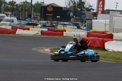 08/05/2022 : Un baquet pour Adrien à Megakart Vias (Photos Stéphane Agnus) 2022 — karting