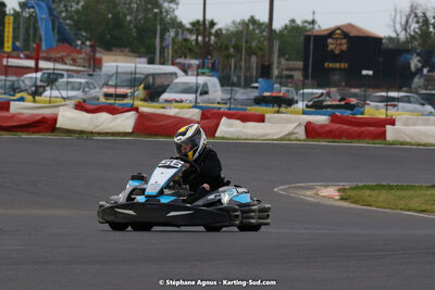 08/05/2022 : Un baquet pour Adrien à Megakart Vias (Photos Stéphane Agnus) 2022 — karting