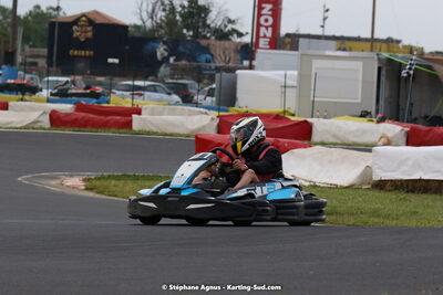 08/05/2022 : Un baquet pour Adrien à Megakart Vias (Photos Stéphane Agnus) 2022 — karting