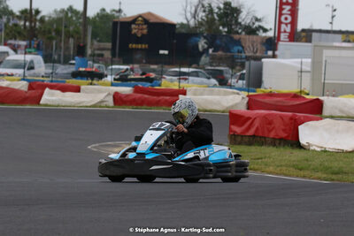 08/05/2022 : Un baquet pour Adrien à Megakart Vias (Photos Stéphane Agnus) 2022 — karting