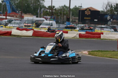 08/05/2022 : Un baquet pour Adrien à Megakart Vias (Photos Stéphane Agnus) 2022 — karting