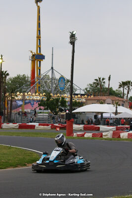 08/05/2022 : Un baquet pour Adrien à Megakart Vias (Photos Stéphane Agnus) 2022 — karting