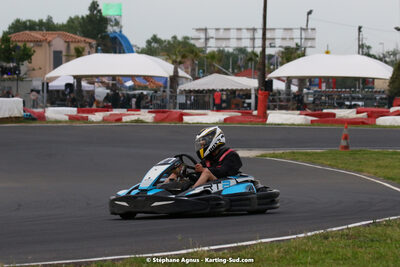 08/05/2022 : Un baquet pour Adrien à Megakart Vias (Photos Stéphane Agnus) 2022 — karting