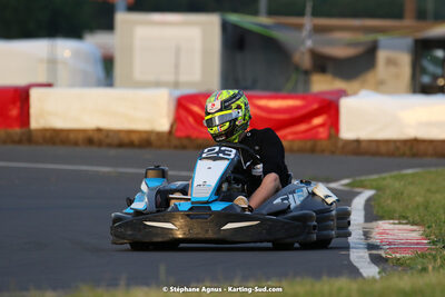08/05/2022 : Un baquet pour Adrien à Megakart Vias (Photos Stéphane Agnus) 2022 — karting