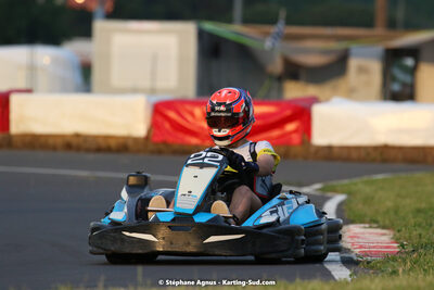 08/05/2022 : Un baquet pour Adrien à Megakart Vias (Photos Stéphane Agnus) 2022 — karting