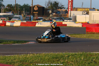 08/05/2022 : Un baquet pour Adrien à Megakart Vias (Photos Stéphane Agnus) 2022 — karting