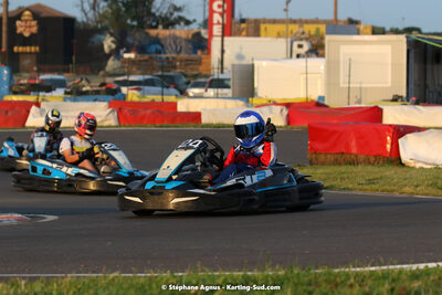 08/05/2022 : Un baquet pour Adrien à Megakart Vias (Photos Stéphane Agnus) 2022 — karting