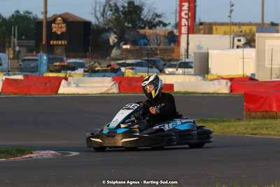 08/05/2022 : Un baquet pour Adrien à Megakart Vias (Photos Stéphane Agnus) 2022 — karting