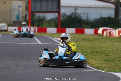 08/05/2022 : Un baquet pour Adrien à Megakart Vias (Photos Stéphane Agnus) 2022 — karting