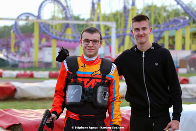 Théo POURCHAIRE — 08/05/2022 : Un baquet pour Adrien à Megakart Vias (Photos Stéphane Agnus) 2022 — karting