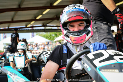 08/05/2022 : Un baquet pour Adrien à Megakart Vias (Photos Stéphane Agnus) 2022 — karting