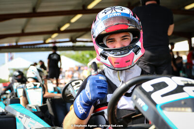 08/05/2022 : Un baquet pour Adrien à Megakart Vias (Photos Stéphane Agnus) 2022 — karting