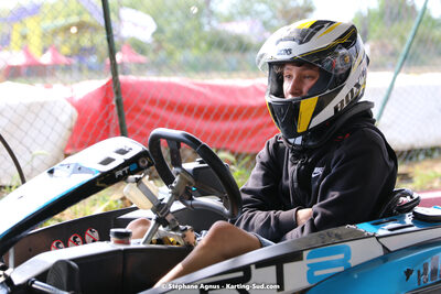 08/05/2022 : Un baquet pour Adrien à Megakart Vias (Photos Stéphane Agnus) 2022 — karting