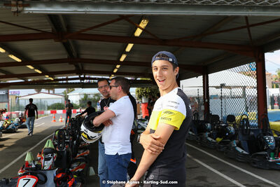 08/05/2022 : Un baquet pour Adrien à Megakart Vias (Photos Stéphane Agnus) 2022 — karting