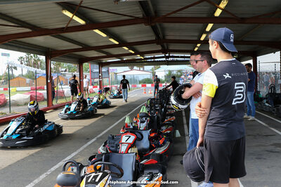 08/05/2022 : Un baquet pour Adrien à Megakart Vias (Photos Stéphane Agnus) 2022 — karting