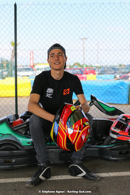 08/05/2022 : Un baquet pour Adrien à Megakart Vias (Photos Stéphane Agnus) 2022 — karting