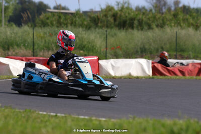 08/05/2022 : Un baquet pour Adrien à Megakart Vias (Photos Stéphane Agnus) 2022 — karting