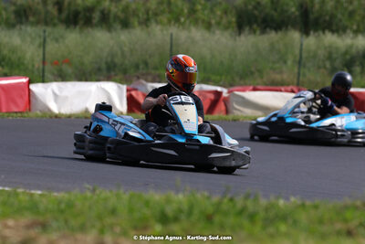 08/05/2022 : Un baquet pour Adrien à Megakart Vias (Photos Stéphane Agnus) 2022 — karting