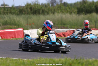 08/05/2022 : Un baquet pour Adrien à Megakart Vias (Photos Stéphane Agnus) 2022 — karting