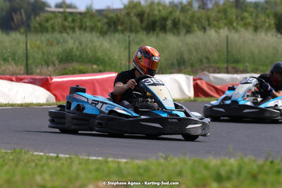 08/05/2022 : Un baquet pour Adrien à Megakart Vias (Photos Stéphane Agnus) 2022 — karting