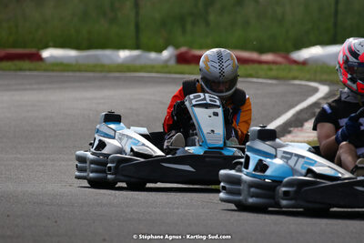 08/05/2022 : Un baquet pour Adrien à Megakart Vias (Photos Stéphane Agnus) 2022 — karting