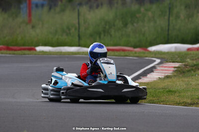 08/05/2022 : Un baquet pour Adrien à Megakart Vias (Photos Stéphane Agnus) 2022 — karting