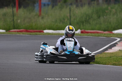 08/05/2022 : Un baquet pour Adrien à Megakart Vias (Photos Stéphane Agnus) 2022 — karting