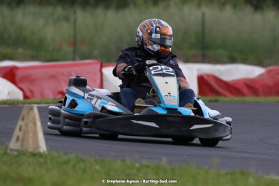 08/05/2022 : Un baquet pour Adrien à Megakart Vias (Photos Stéphane Agnus) 2022 — karting