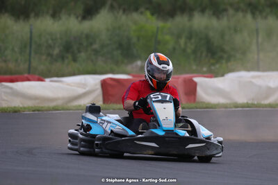 08/05/2022 : Un baquet pour Adrien à Megakart Vias (Photos Stéphane Agnus) 2022 — karting