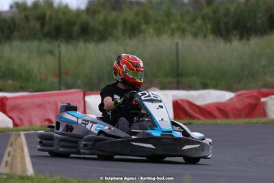 08/05/2022 : Un baquet pour Adrien à Megakart Vias (Photos Stéphane Agnus) 2022 — karting