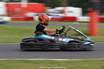 08/05/2022 : Un baquet pour Adrien à Megakart Vias (Photos Stéphane Agnus) 2022 — karting