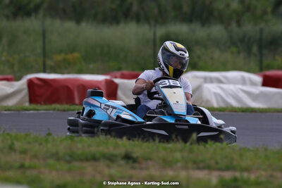 08/05/2022 : Un baquet pour Adrien à Megakart Vias (Photos Stéphane Agnus) 2022 — karting