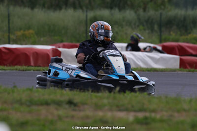 08/05/2022 : Un baquet pour Adrien à Megakart Vias (Photos Stéphane Agnus) 2022 — karting