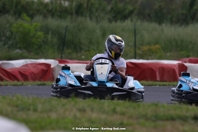 08/05/2022 : Un baquet pour Adrien à Megakart Vias (Photos Stéphane Agnus) 2022 — karting