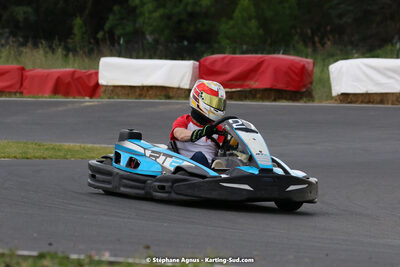 08/05/2022 : Un baquet pour Adrien à Megakart Vias (Photos Stéphane Agnus) 2022 — karting