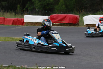 08/05/2022 : Un baquet pour Adrien à Megakart Vias (Photos Stéphane Agnus) 2022 — karting