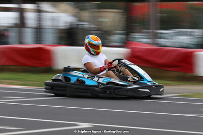 08/05/2022 : Un baquet pour Adrien à Megakart Vias (Photos Stéphane Agnus) 2022 — karting