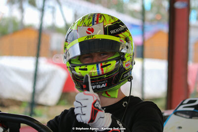 08/05/2022 : Un baquet pour Adrien à Megakart Vias (Photos Stéphane Agnus) 2022 — karting