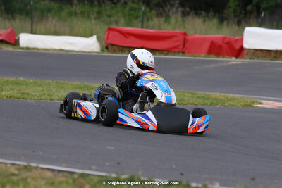 08/05/2022 : Un baquet pour Adrien à Megakart Vias (Photos Stéphane Agnus) 2022 — karting