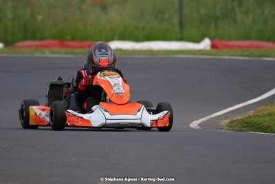 08/05/2022 : Un baquet pour Adrien à Megakart Vias (Photos Stéphane Agnus) 2022 — karting