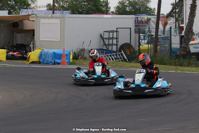 08/05/2022 : Un baquet pour Adrien à Megakart Vias (Photos Stéphane Agnus) 2022 — karting