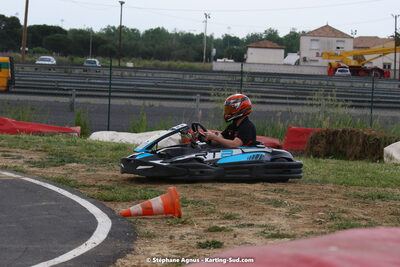 08/05/2022 : Un baquet pour Adrien à Megakart Vias (Photos Stéphane Agnus) 2022 — karting
